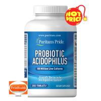 ราคา Puritans Pride Probiotic Acidophilus 100 million 250 Tablets (3443684785)
