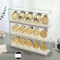ราคา ชั้นวางเหรียญวิ่งมาราธอน ชั้นวางเครื่องราชอิสริยาภรณ์ ชั้นวางเครื่องประดับบาร์บี กล่องเก็บของ กล่องเก็บเหรียญระลึก ชั้นวางของแบบตั้ง (24588868855)