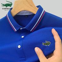 ราคา 2023ใหม่ที่มีคุณภาพสูง Lacoste เสื้อยืดสำหรับผู้ชายปักผู้ชายเสื้อยืดบุรุษเสื้อโปโลเสื้อชายโปโลเสื้อยืดสำหรับผู้ชายฤดูร้อน (21165167728)