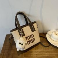 ราคา Movi Katie กระเป๋าสะพายผญ กระเป๋าถือกระเป๋าแฟชั่น กระเป๋าทรงถัง tote bag กระเป๋า สาน เก๋ๆกระเป๋าถือสวยๆ กระเป๋าถือสวยๆกระเป๋า สาน เก๋ๆ ระเป๋าสะพายข้างชายหาดดีไซน์เฉพาะกลุ่มสำหรับผู้หญิง (23895457621)