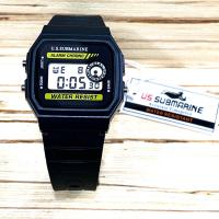 ราคา นาฬิกา US submarine รุ่นTP1056M นาฬิกาข้อมือสายยางชาย หญิง ระบบดิจิตอล กันน้ำ 100 (20228290463)