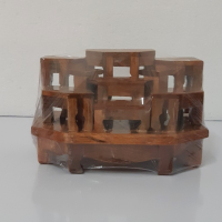 ราคา โต๊ะหมู่บูชาจิ๋ว โต๊ะหมู่บูชา 9 ไม้สัก เล็กกะทัดรัดประหยัดพื้นที่ ขนาดความสูง 5 นิ้ว ยาว 7 5 นิ้ว กว้าง 4 นิ้ว โดยประมาณ Small altar table 9 (17554316930)