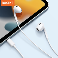 ราคา Basike หูงฟัง หูฟัง iphone บลูทูธไร้สาย ลำโพงบลูทูธ หูฟัง for iphone13 in ear ไอโฟน11ใช้ได้ไอโฟนทุกรุ่นกับ for iphone 11 iphone 12 iphone 13 Pro Pro Max X XS XS Max X iphone 7 (12490885978)