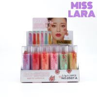 ราคา 24แท่ง TANAKO Skin Baby Matte Lipstick ลิปสติกแมทต์ สีเด่นชัด กลบสีคล้ำริมฝีปาก (24660853098)