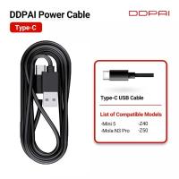 ราคา For DDPAI Dash Cam Power Cable Type C USB for Model Mola N3 Pro Z40 Z50 Mini 5 (17378696800)