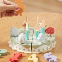 ราคา NSITOT บ้านเล่น โมเดลเค้กไม้ ไม้ อาหารจำลอง ของเล่นแกล้งทำเป็นครัว ของเล่นการศึกษา แบบโต้ตอบ ชุดอาหารสำหรับการเล่นเค้กในงานปาร์ตี้ สำหรับเด็กชายและเด็กหญิง (24775945091)