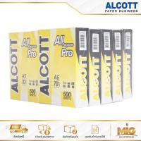 ราคา Alcott กระดาษถ่ายเอกสาร A4 สีฟ้า 70แกรม A5 สีเหลือง 70แกรม บรรจุ 500 แผ่น รีม (12506221607)