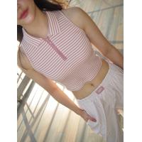 ราคา Polo zipper top Pink เสื้อโปโลซิป สีชมพูอ่อน palette clubhouse (24987168017)