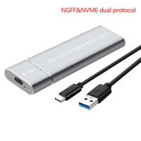 ราคา XINGHEC2 M2 SSD Enclosure NVMe USB3 1การจัดเก็บภายนอก HDD Case 10Gbps PCIe SSD BOX สำหรับฮาร์ดดิสก์ไดรฟ์ NGFF SATA SSD สำหรับพีซีแล็ปท็อป (23653022244)