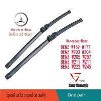 ราคา Flightcar สำหรับ Mercedes Benz รุ่น W169 Wiper W177 Wiper W203 WipeW204 Wiper W205 Wiper W207 Wiper W211Wiper W212 W222 W245กระจก WiperWiper BaldeSoft WiperCar ใบปัดน้ำฝนยางที่ปัดน้ำฝนใบมีด (178472344