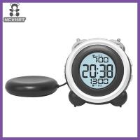 ราคา NCVHRT นาฬิกาปลุกสั่นสะเทือนเสียงดังมากพร้อมเครื่องสั่นนาฬิกาปลุกคู่อเนกประสงค์สำหรับผู้นอนหนักคนหูหนวกได้ยินเสียงเตือน (24455417188)