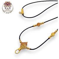 ราคา สร้อยพระ สร้อยคอเชือกร่ม สร้อยแฟชั่น หัวขุนเขาควายเผือก ฝังพุกสปริง คั่นเม็ดทองเลเซอร์แท้ เชือกหนา 2 มิล ความยาว 26 นิ้ว แขวนพระ 2 องค์ (19503038738)