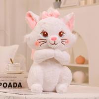 ราคา SEETE หมอนรูปสัตว์ ตุ๊กตาแมวมารี แมวสีขาว ตุ๊กตา plushie ตุ๊กตาแมวแมรี่ ของขวัญวันหยุดพักผ่อน การนอนการนอน ตุ๊กตามารียัดไส้ ของขวัญสำหรับเด็ก (24569205830)