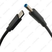 ราคา 65W USB C to 4 5mm Laptop Charging Cable Type C to DC 4 5 x 3 0mm Converter PD Power for Stream Pavilion Spectre Chromebook HP (19999662481)