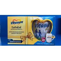 ราคา Vita sure วานิลลา 400 กรัม หมดอายุ 11 01 2027 ไวต้าชัวร์ ชงง่าย ละลายเร็ว ไม่มีน้ำตาลทราย โปรตีนและแคลเซี่ยมสูง มีกรดไขมันดี ทานทุกวันเสริมโภชนาการ เพื่อสุขภาพที่ดี (21824469484)