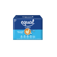 ราคา Equal น้ำตาลเทียม สูตรคลาสสิค สีน้ำเงิน อิควล (10228243294)