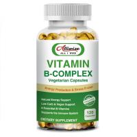 ราคา แคปซูลวิตามินบีคอมเพล็กซ์ Alliwise Vitamin B Complex เพื่อสนับสนุนระบบประสาท บรรเทาความเครียด 120pcs (24558672185)