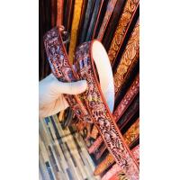 ราคา Cow leather เข็มขัด เข็มขัดหนังแท้ เข็มขัดหนังวัวแท้ งานตอกลายงานอานม้า เฮฟวี่ คาวบอยผลิตจากหนังวัวแท้ 100 (2395354526)