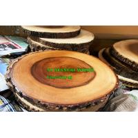 ราคา ถาดไม้ เขียงไม้ ชามไม้ ขนาดกว้าง8นิ้ว 10นิ้ว 12นิ้ว หนา1นิ้ว ติดเปลือกธรรมชาติใส่อาหาร (7652667752)