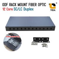 ราคา ODF RACK MOUNT 12 Core 24 Core Optical Fiber Patch Panel 1U กล่องเทอร์มินัลไฟเบอร์ออฟติก กล่องเปล่า (2095718427)