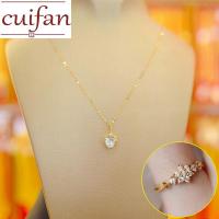 ราคา สร้อยอิตาลี ทองคำแท้ 18K หัวใจเพชร 0 9 กรัม 92 9 ทองคำบริสุทธิ์ฝังเพชรเพทายแฟชั่นผู้หญิงจี้สร้อยคอ (23511229779)