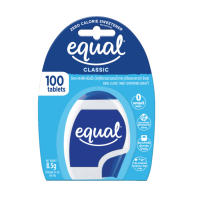 ราคา Equal น้ำตาลเทียม สูตรคลาสสิค สีน้ำเงิน อิควล (10228243296)