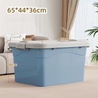 ราคา Salvo กล่องเก็บของแบบพลาสติก กล่องเก็บของ กล่องเก็บของความจุขนาดใหญ่ มีล้อ (23957588396)