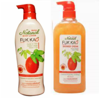 ราคา เซ็ตคู่ มิสทีนฟักข้าว ครีมอาบน้ำ โลชั่น Mistine Natural fukkao shower cream ครีมอาบน้ำมิสทีนฟักข้าว 500 ml โลชั่นมิสทีนฟักข้าว 500 ml set พิเศษแถมสบู่ก้อน (13666254030)