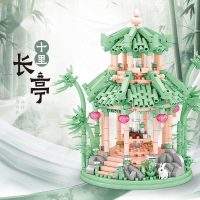 ราคา ตัวต่อของเล่น ของเล่นเด็ก7ขวบ ของเล่นโมเดลอาคารของเล่นปราสาทเจ้าหญิงวิลล่าเด็กหญิง (24382556470)