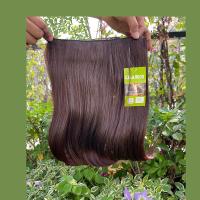 ราคา แฮร์พีช hairpiece แฮร์พีช calawigs ชิ้นหนาพิเศษไหมด้านเหมือนผมจริง แฮร์พีชปลายงุ้ม รหัส LHT FP กว้าง26cm ยาว40cm (7138840595)