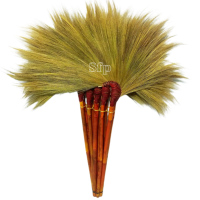 ราคา ไม้กวาดดอกหญ้า ด้ามไม้ไผ่ 1มัด 10ด้าม (23988427732)