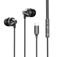 ราคา NEW NEWMSNR 9D HiFi Subwoofer TYPE C Wire Earphones HD Mcirophone In Ear Headphones Noise Reduction Earphone No Dealy Gaming Headset Mini Sleep Earphone (24599754834)