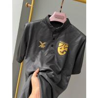 ราคา ฟุตบอลทีมชาติเสื้อโปรโล ชาย เสื้อกีฬาชาย เสื้อหลวมขนาดใหญ่ชายเสื้อทีมฟุตบอลไทยชุดเบอร์ 10 เสื้อกีฬาคอวีแขนสั้นผู้ชายระบายอากาศได้ (24969533163)