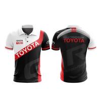 ราคา HONDA รถจักรยานยนต์เสื้อโปโลผู้ชายเสื้อโปโลพิมพ์ลาย TOYOTA แห้งเร็วและระบายอากาศเสื้อโปโล (24612228303)