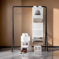 ราคา IKEA SKUBB STUK ชั้นแขวนเอนกประสงค์ เพิ่มพื้นที่ใช้สอย ตู้เสื้อผ้า 35x45x125 cm สีดำ ขาว เขียว (22814865938)