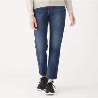 ราคา MUJI กางเกงยีนส์ ทรงกระบอก หลวม รุ่น BOY FIT (19160292701)