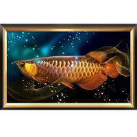 ราคา 5D ปลามังกรรูปสัตว์ปักเพชรกลมโมเสคครอสติชติดเพชรแบบ DIY ตกแต่งผนังภาพวาดเพชร (21146559449)