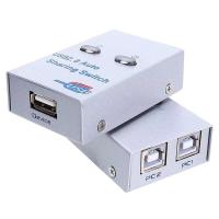 ราคา 2 Port Auto USB 2 0 Selector Switch Printer Flash Driver Mouse Sharing Switcher Hotkey Software Control ออโต้ (11271203)