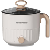 ราคา KENTO LITE หม้อหุงข้าวไฟฟ้าอเนกประสงค์ ความจุขนาดใหญ่ 1 8 ลิตร หม้อสเตนเลสอัจฉริยะอเนกประสงค์พร้อมเครื่องนึ่ง หม้ออุ่นอาหารแบบพกพาสำหรับผัก ควบคุมอุณหภูมิที่แม่นยำและหลายโหมด (24119844306)