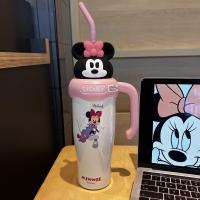 ราคา Media แก้วเก็บเย็น แท้ แก้วดิสนีย์ Disney ลายน่ารักๆ ขนาด 800ml มิกกี้ มินนี่ รอสโซ่ มีด้ามจับ พร้อมหลอด แก้วเย็นเยติ แก้วเก็บความเย็นน่ารัก สแตนเลส316 กระติกน้ำร้อนเด็ก ของขวัญเด็ก (23440667610)