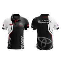 ราคา HONDA รถจักรยานยนต์เสื้อโปโลผู้ชายเสื้อโปโลพิมพ์ลาย TOYOTA แห้งเร็วและระบายอากาศเสื้อโปโล (24612228329)