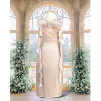 ราคา ชุดราตรียาว ชุดออกงาน สาวอวบ คนอ้วน ผ้ากริตเตอร์ วิ้งๆ ติดดอก 3D ชุดงานเลี้ยงกลางคืน แต่งระบายยาว ไซส์ใหญ่ ผ้ากากเพชร (23080978266)