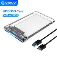 ราคา ORICO HDD Case 2 5INCH SATA to USB 3 0 Hard Drive Case External 2 5 HDD Enclosure for HDD SSD Disk Case Box Support UASP 2139U3 (17364710350)