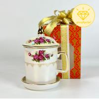 ราคา แก้วน้ำ ลายมุกน้ำทอง บรรจุกล่องกระดาษพิมพ์ลายไทย กล่องคละสี เบญจรงค์ที่ระลึกเกษียญอายุ ของรับไหว้ ของขวัญปีใหม่ (24513373399)