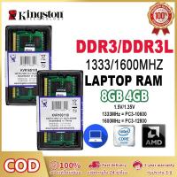 ราคา Kingston DDR3 RAM 4GB 8GB แล็ปท็อป DDR3L 1333MHz 1600MHz 1 35V 1 5V SODIMM PC3 10600S PC3L 12800S หน่วยความจําโน้ตบุ๊ค (23277967403)