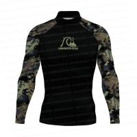 ราคา Quiksilver Gear ผู้ชายแขนยาว Pro Surfing เสื้อชายหาด Sun Screen Surf Sweatshirt Rashguard ชุดว่ายน้ําป้องกันรังสียูวี UPF เสื้อผ้ายิม (23513361632)