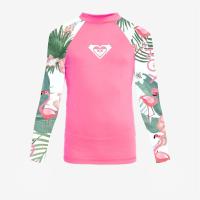 ราคา Roxy ใหม่ผู้หญิงเสื้อท่องดอกไม้ออกแบบสุภาพสตรี Surf เสื้อยืดชายหาดครีมกันแดด Rashguard ชุดว่ายน้ําป้องกันรังสียูวี UPF เสื้อผ้ายิม (23513934905)