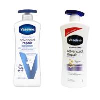 ราคา ปลอมคืนเงิน Vaseline Intensive Care Advanced Repair lotion โลชั่นบำรุงผิวขาว มีกลิ่นหอม (24255113102)