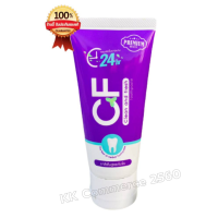 ราคา ยาสีฟัน cf ของแท้ ส่งจากบริษัท ยาสีฟัน ม่วง ยาสีฟันสมุนไพรCF สูตรเข้มข้น ยาสีฟัน cf สีม่วง ปริมาณ 50 กรัม ยาสีฟันCF24สีม่วง cf ยาสีฟัน ยาสีฟันม่วง (10017140636)