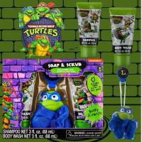 ราคา Teenage Mutant Ninja Turtles 4 Piece Soap Scrub Gift Set (21320942790)